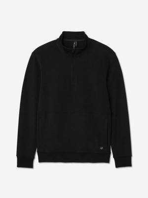 Black Sun Day Red Hibrid Lightweight Quarter Zip | 74169-YVKQ