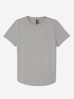 Gray Sun Day Red Performance Mini Icon T-Shirt | 62159-YAZW