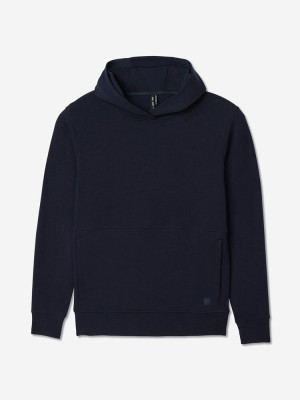 Navy Sun Day Red Hibrid Lightweight Hoodie | 32169-UOSX