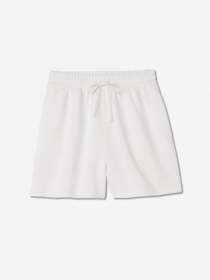 White Sun Day Red Luxe Lounge Shorts | 67430-WCIM