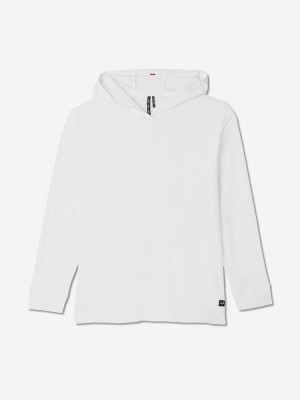 White Sun Day Red Training Dry Hoodie | 25086-QYUX