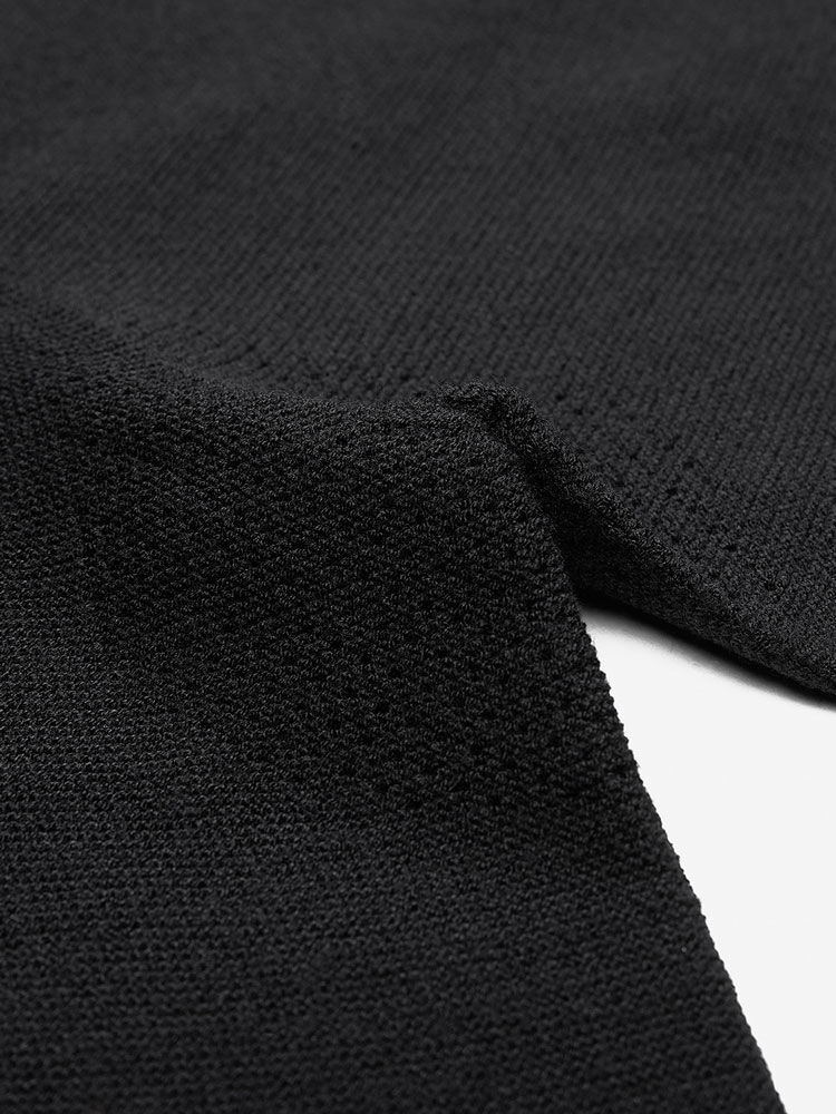 Black               Sun Day Red 3D Knit Lightweight Crew | 01968-QAPH