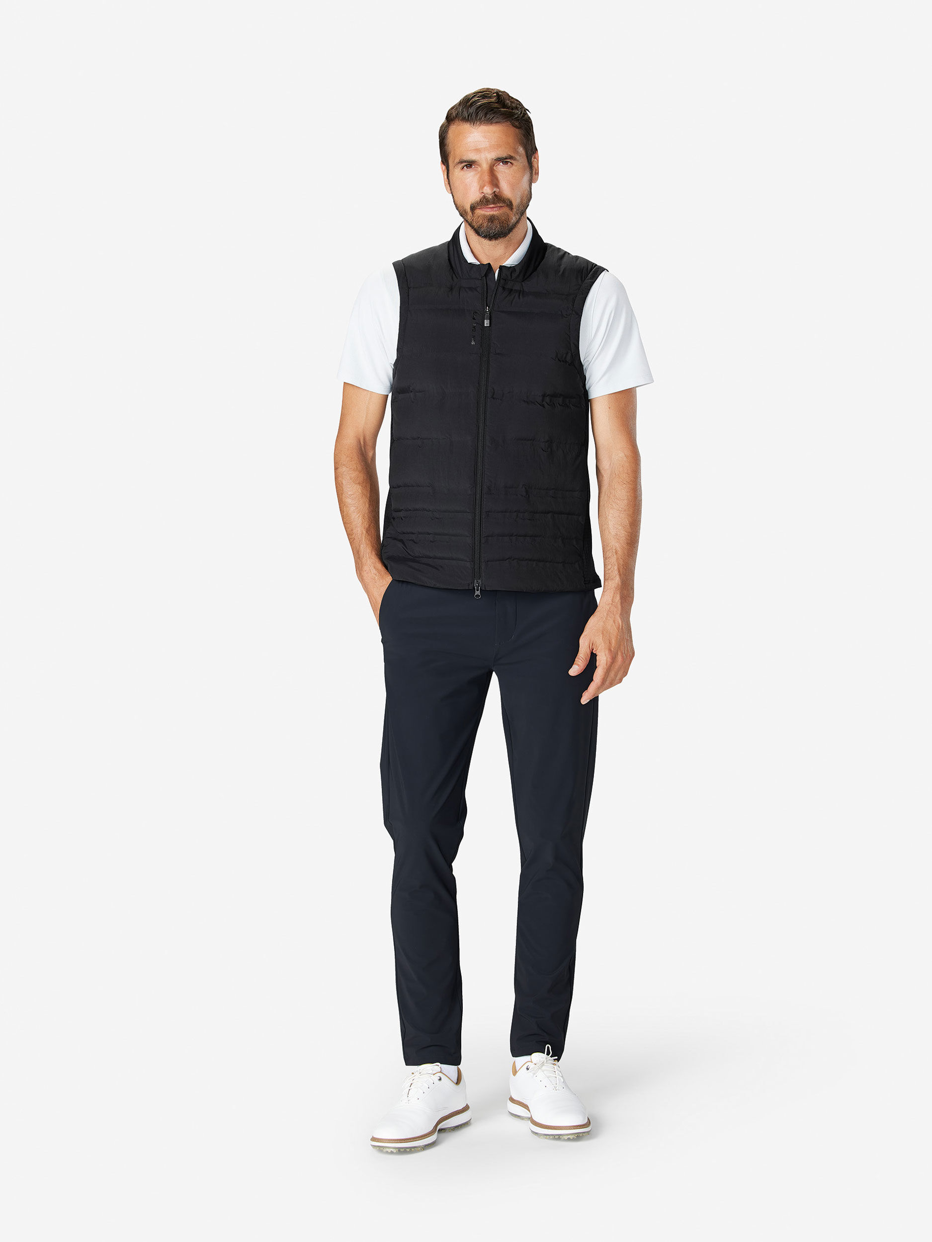 Black               Sun Day Red Insulated Grid Vest | 32475-DHBT