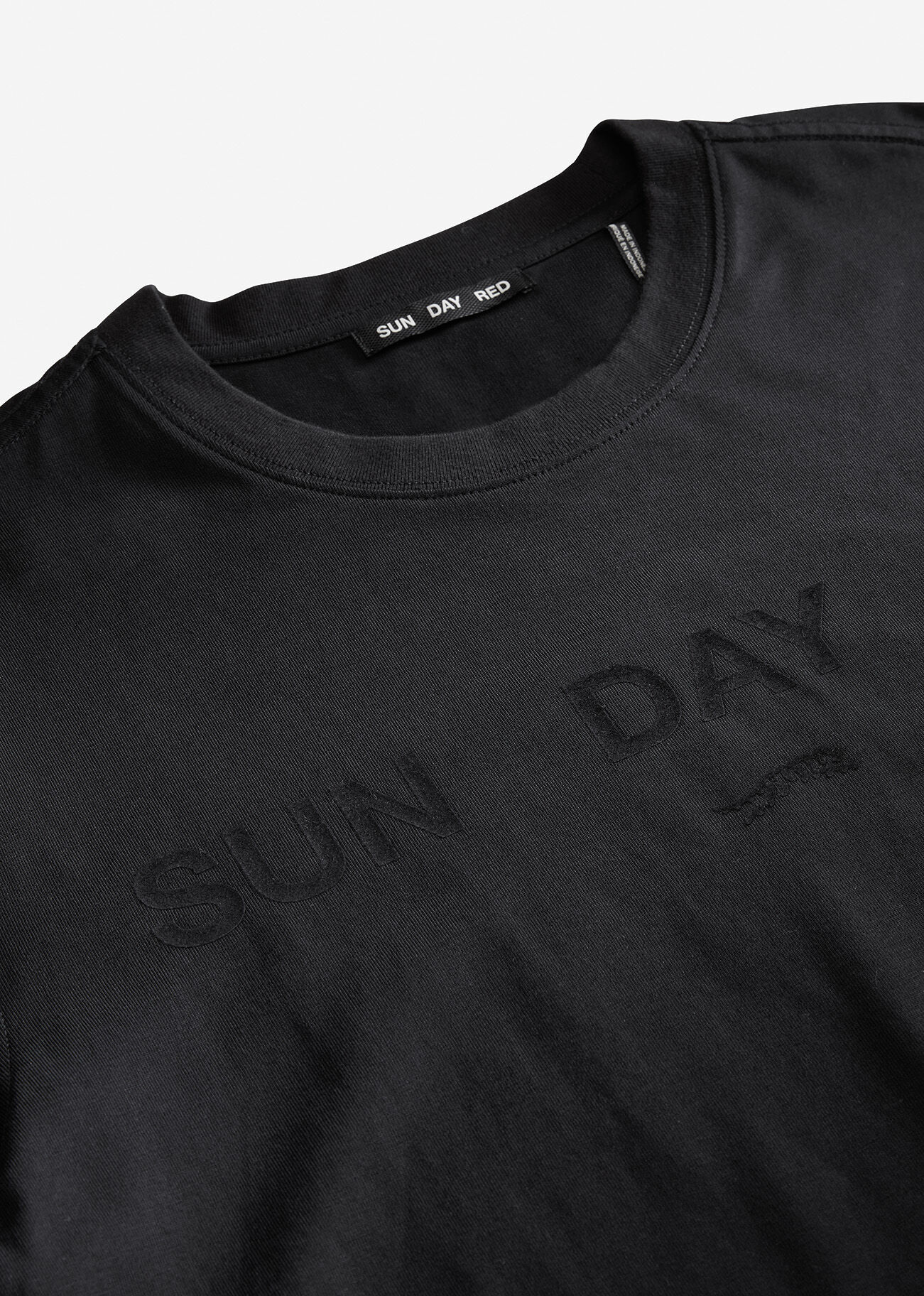 Black               Sun Day Red Long Sleeve Dark Nebula T-Shirt | 01394-NODZ