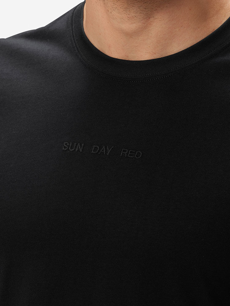 Black               Sun Day Red Short Sleeve Dark Matter T-Shirt | 46250-STKF