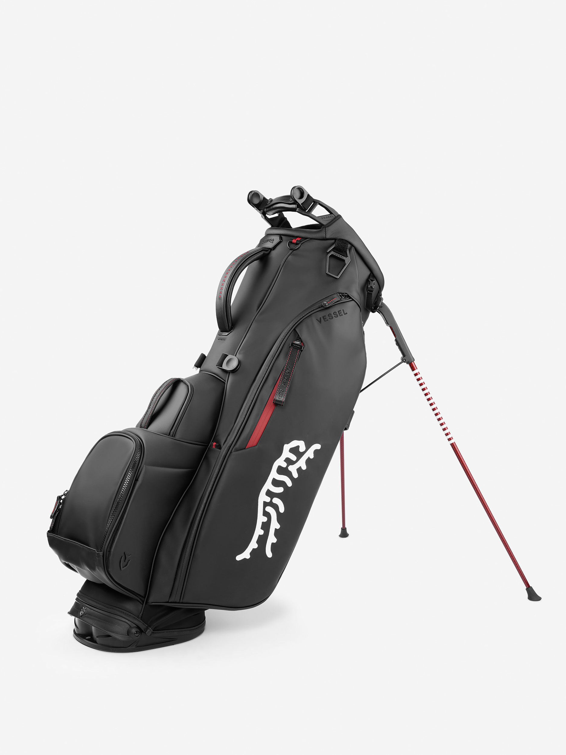 Black               Sun Day Red Sun Day Red x Vessel Player V 6-Way Stand Bag | 50924-RABW