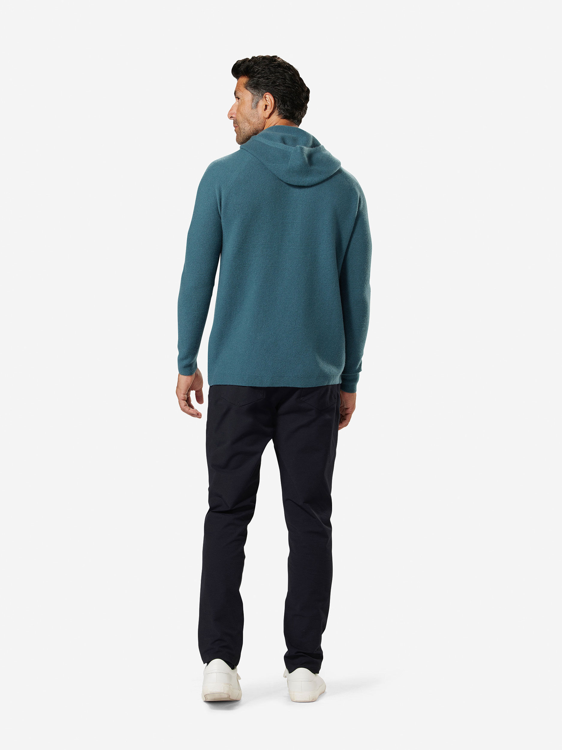 DEVON            Sun Day Red 3D Tour Cashmere Hoodie | 91738-FIXB