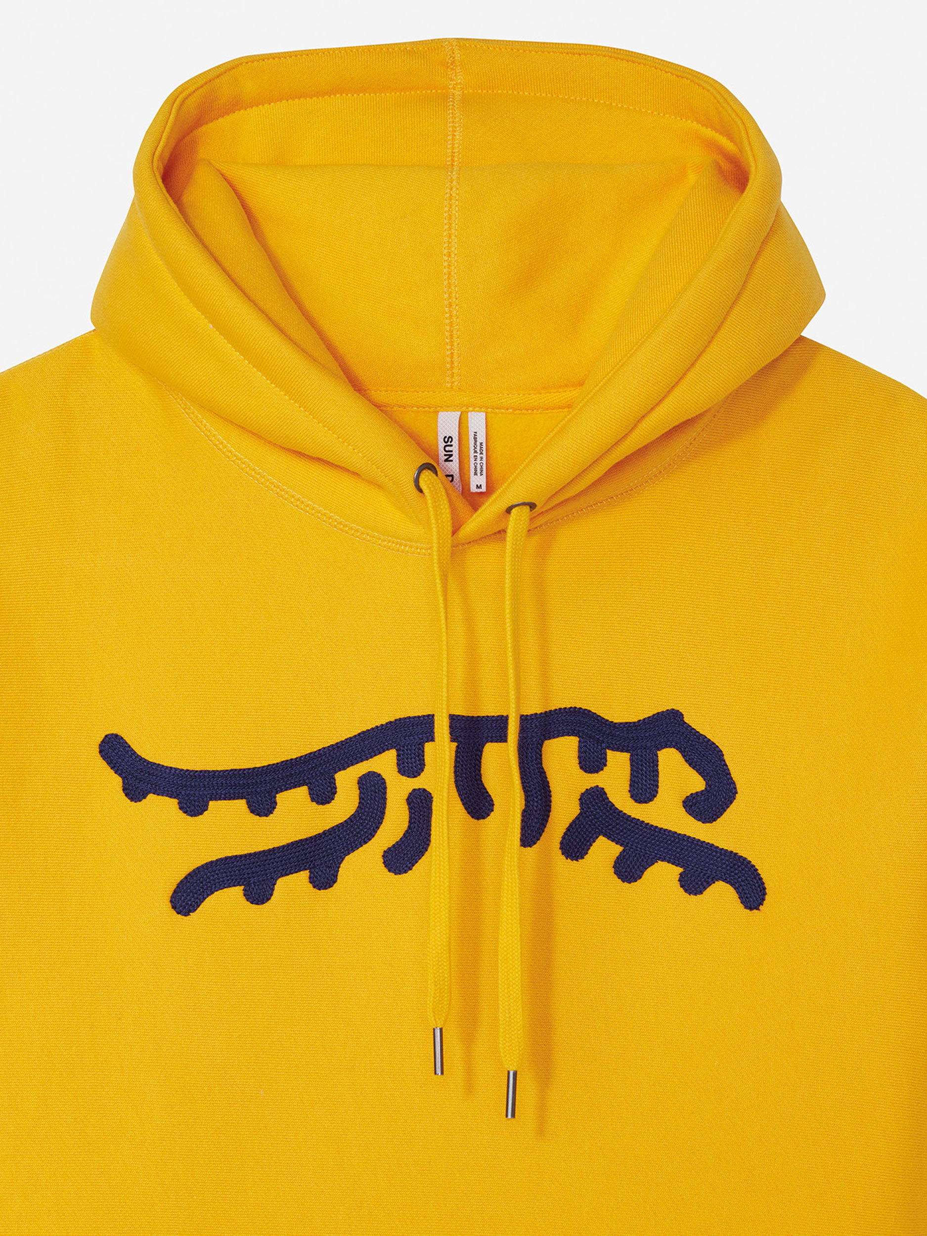 Gold/Navy               Sun Day Red Luare Chain Stitch Hoodie | 02753-IHOX