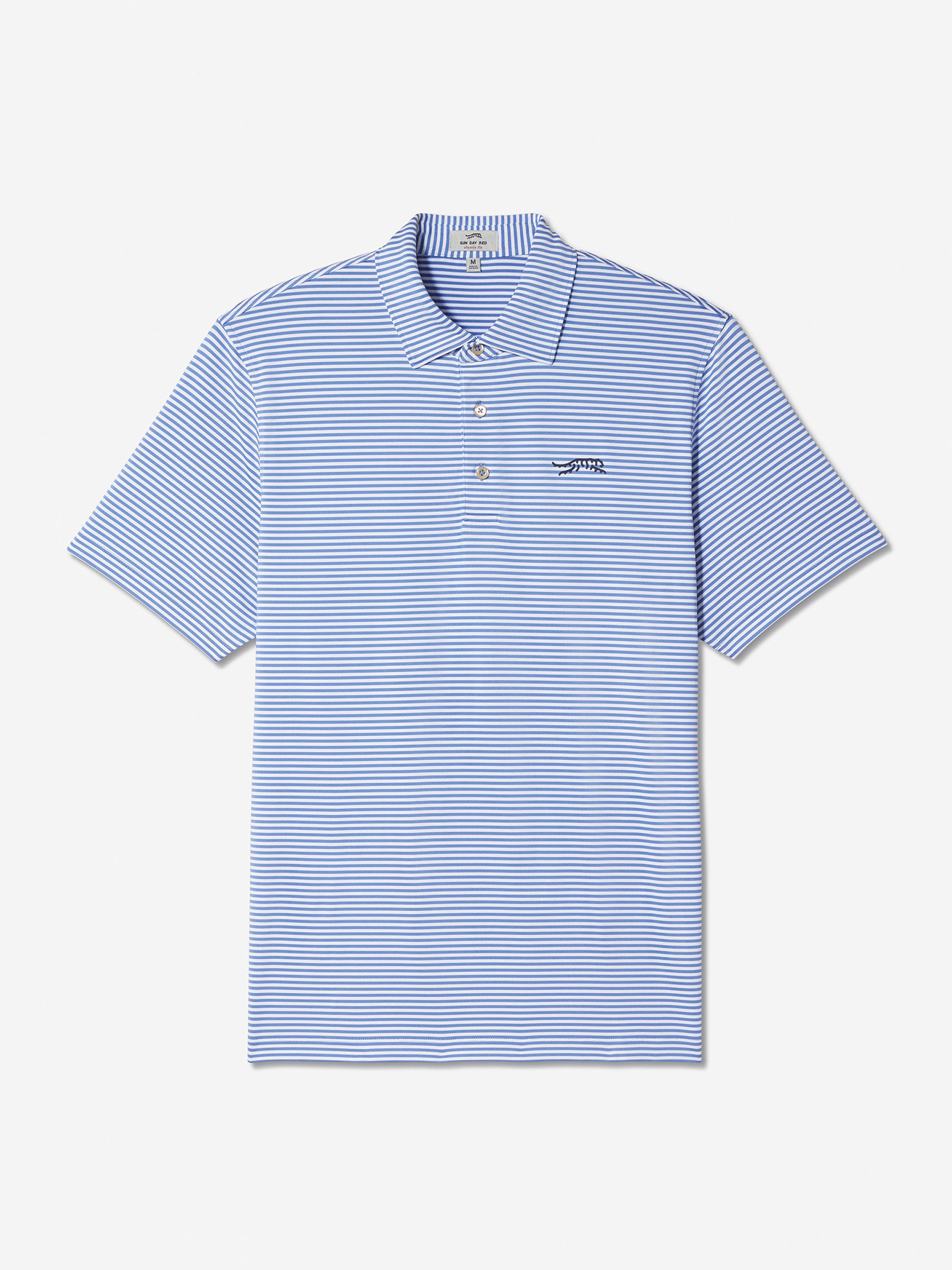 Medium Blue Stripe               Sun Day Red Monterey Stripe Polo | 53718-MSPB