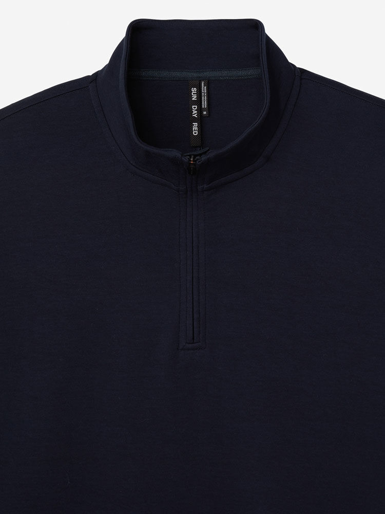 Navy               Sun Day Red Hibrid Lightweight Quarter Zip | 30618-NWGB