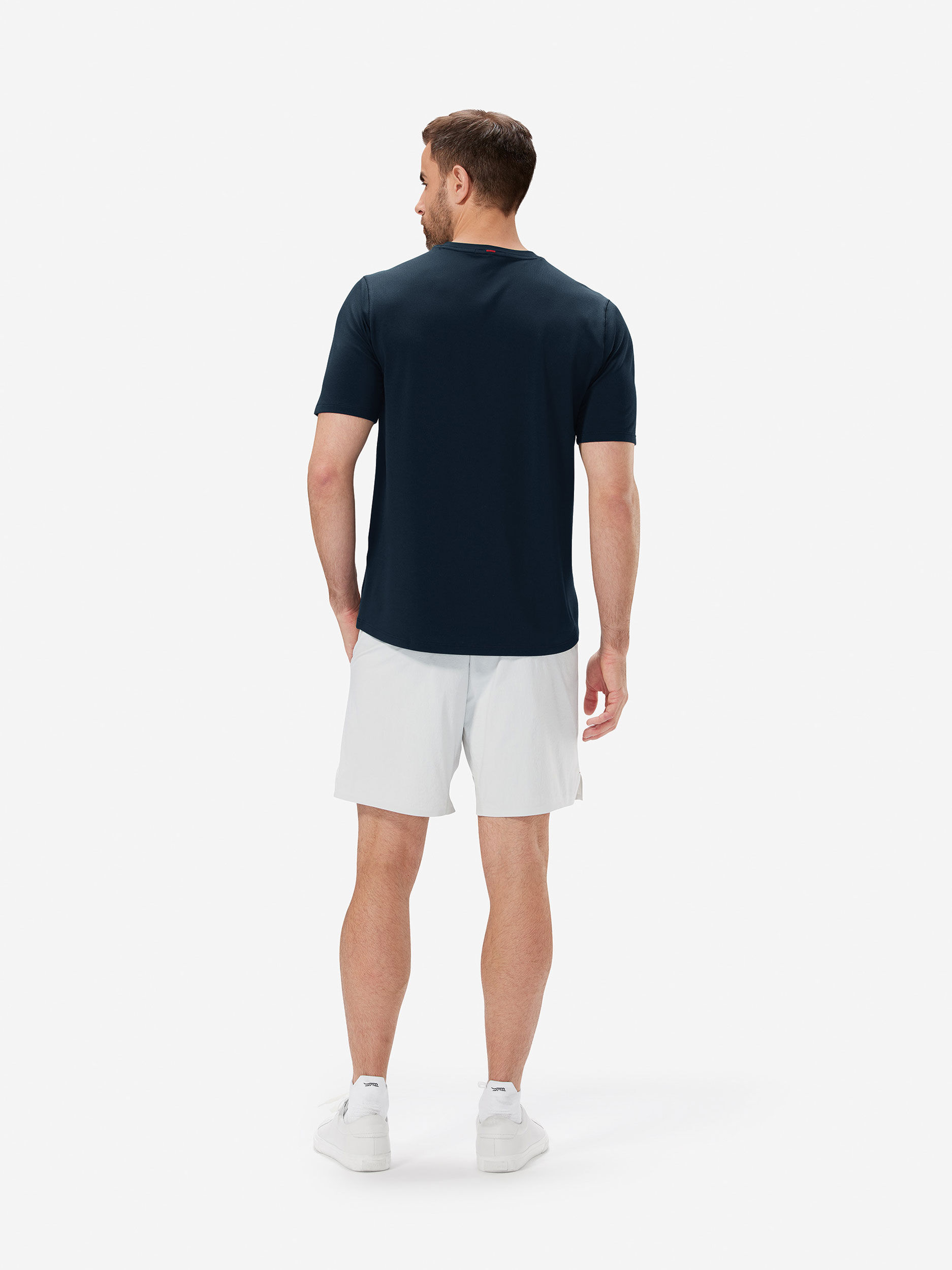 Navy               Sun Day Red Performance Short Sleeve Tech Tee | 63185-TENK