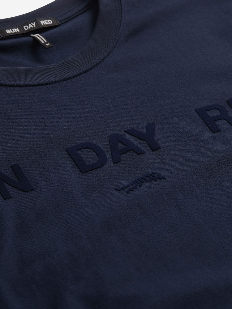 Navy               Sun Day Red SunDay T-Shirt | 67524-MJQC