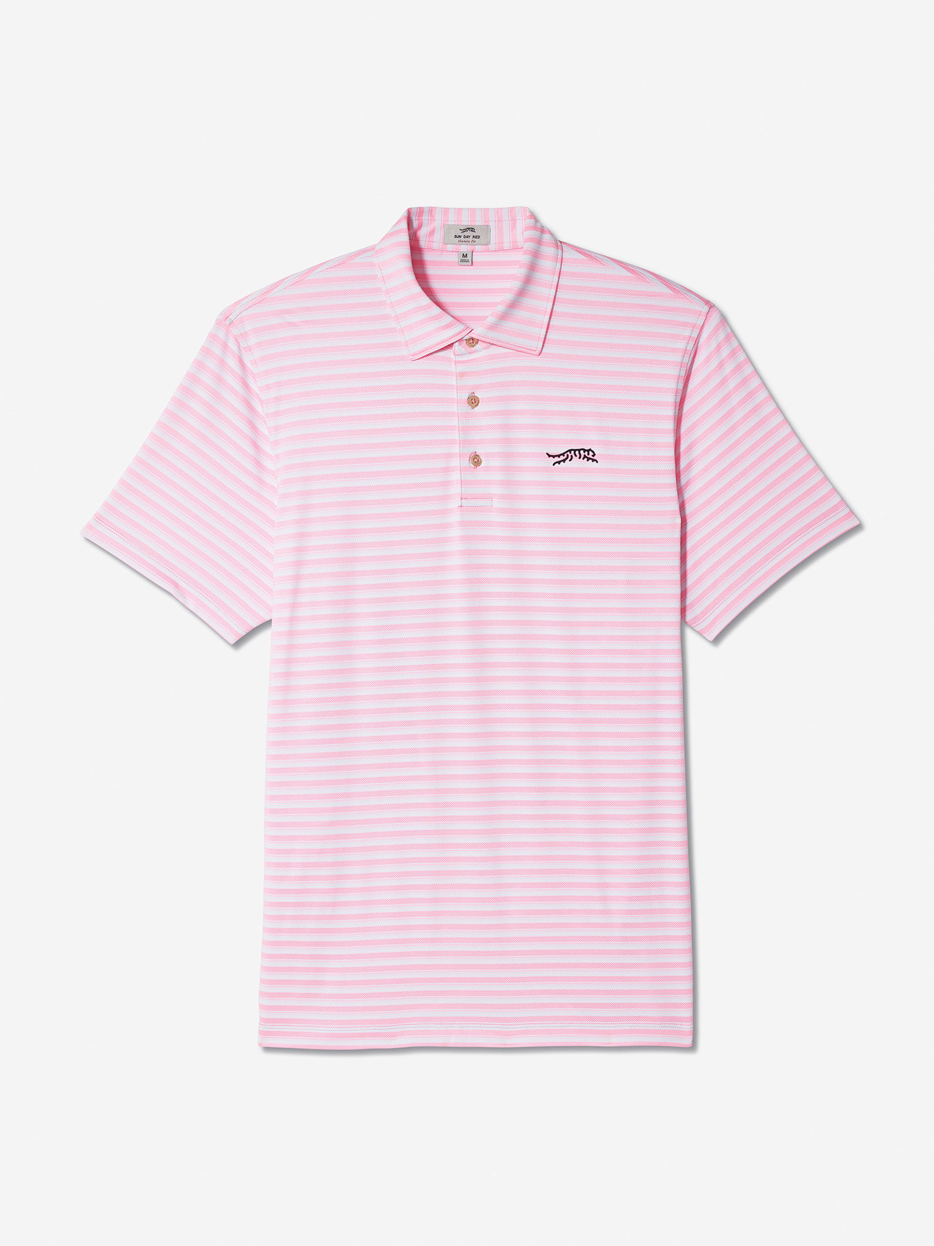 Pink Stripe               Sun Day Red Heritage Mesh Stripe Polo | 02318-UJTH