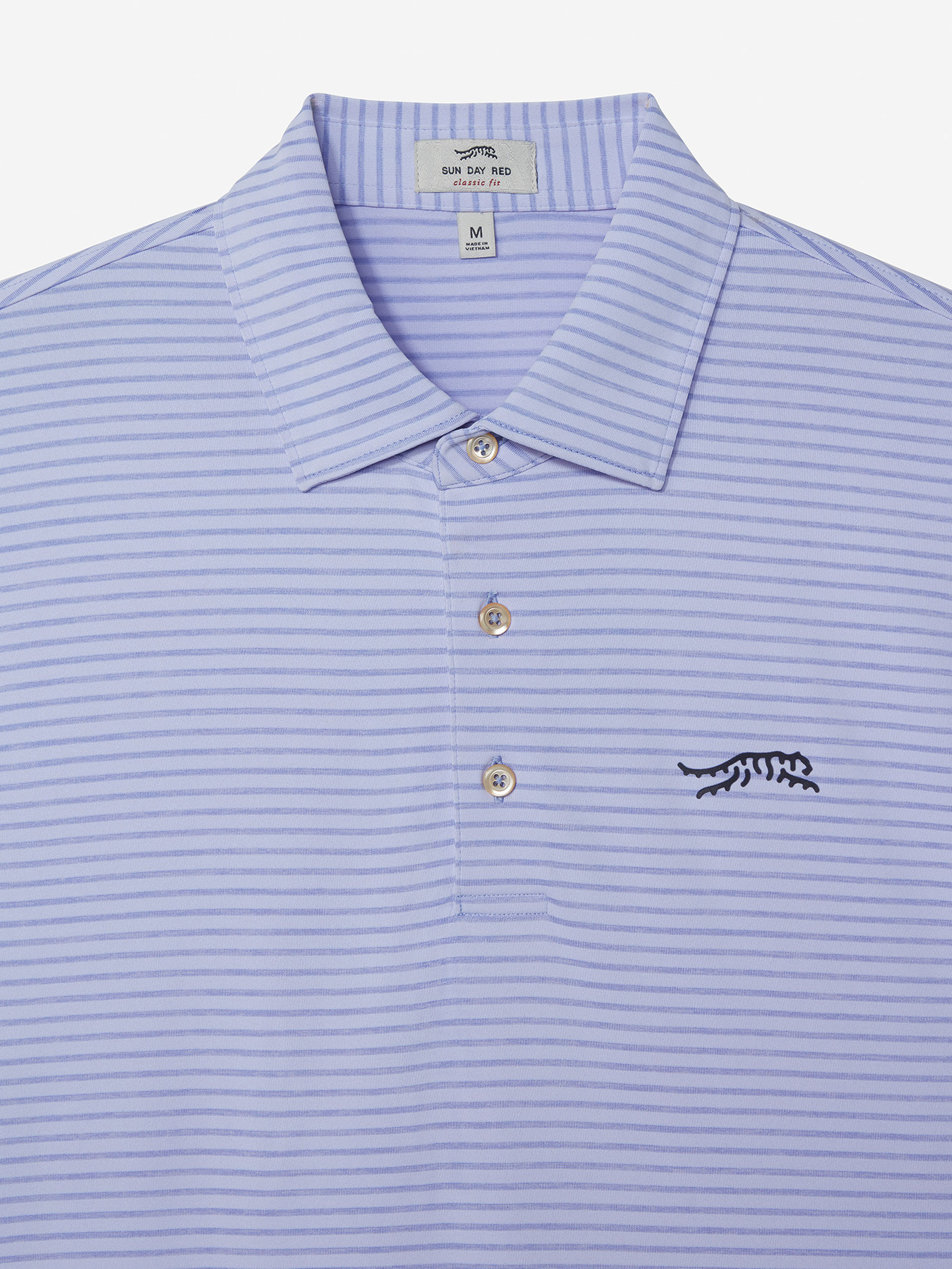 Purple Stripe               Sun Day Red Heritage Micro Stripe Polo | 87506-QKVB