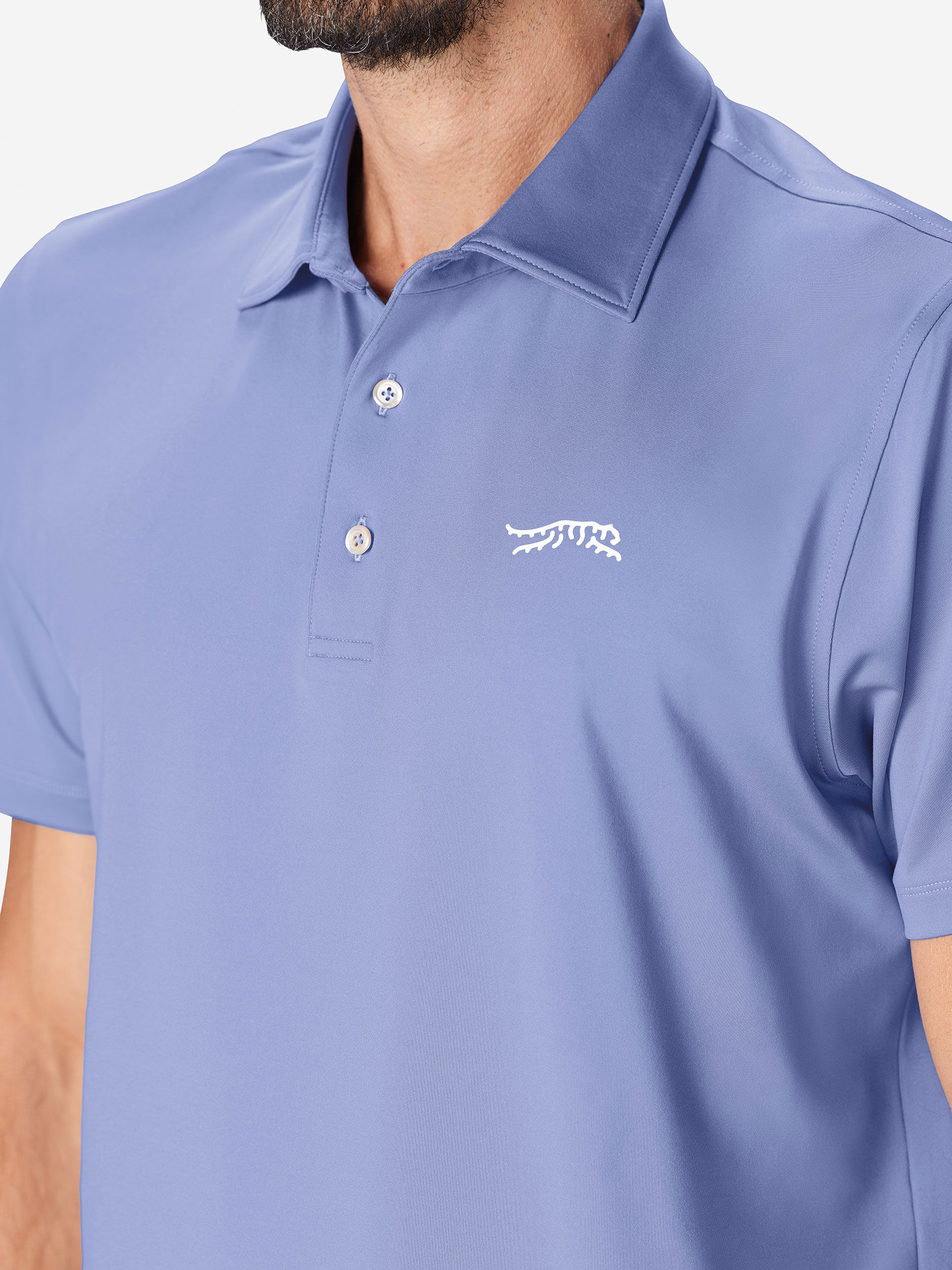 Purple               Sun Day Red Fairway Solid Polo | 74813-CSEL