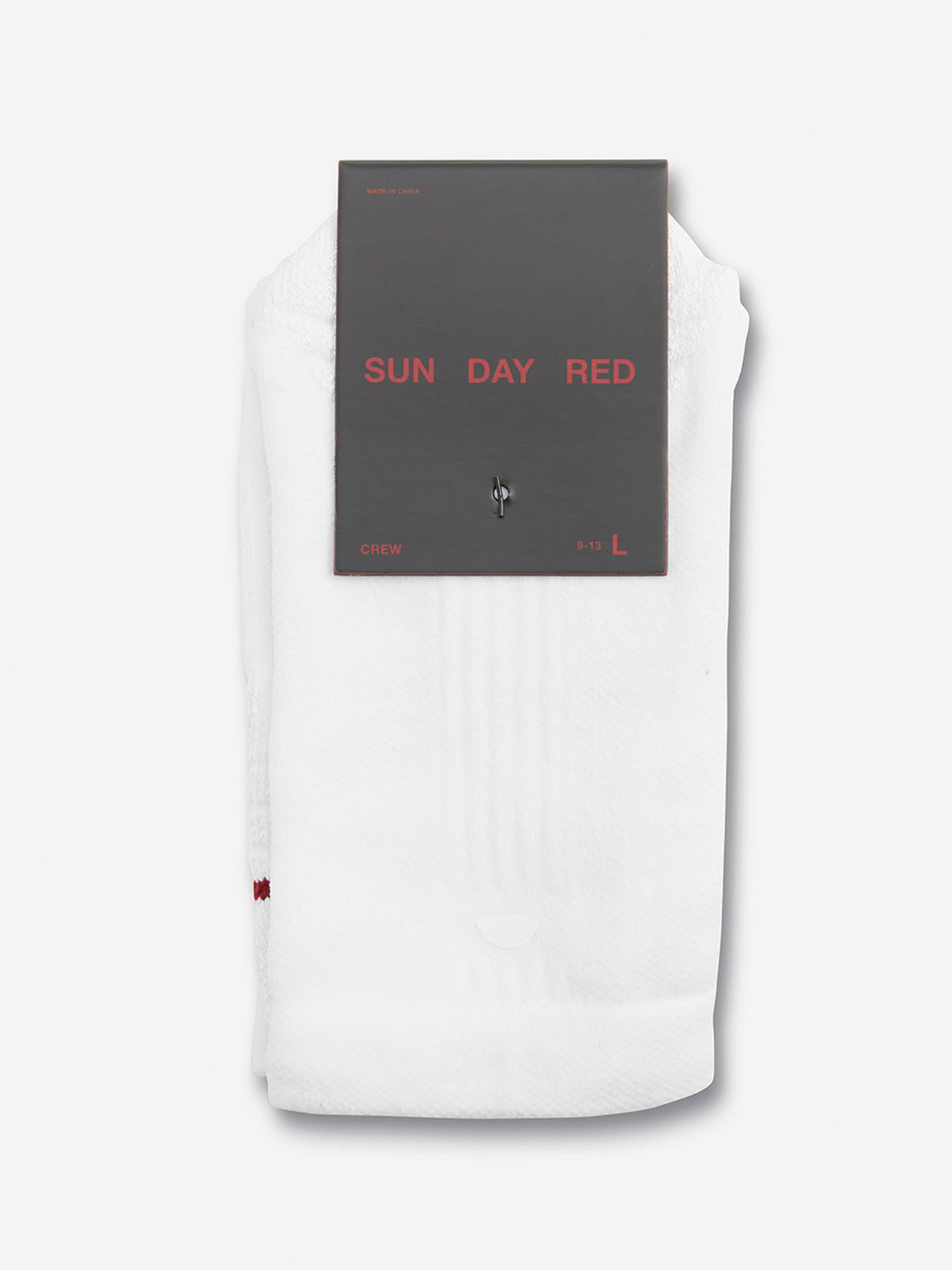 Sun Day Red Cypress Grip Crew Sock | 28165-TRXN