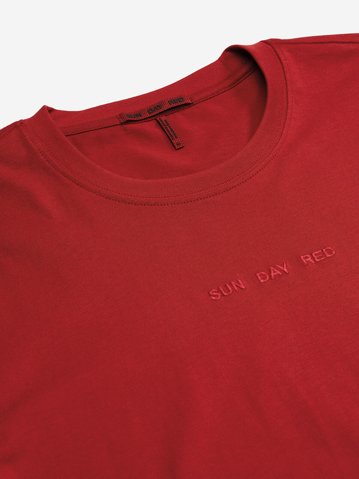 Sunday Red               Sun Day Red Short Sleeve Dark Matter T-Shirt | 85401-JQTZ