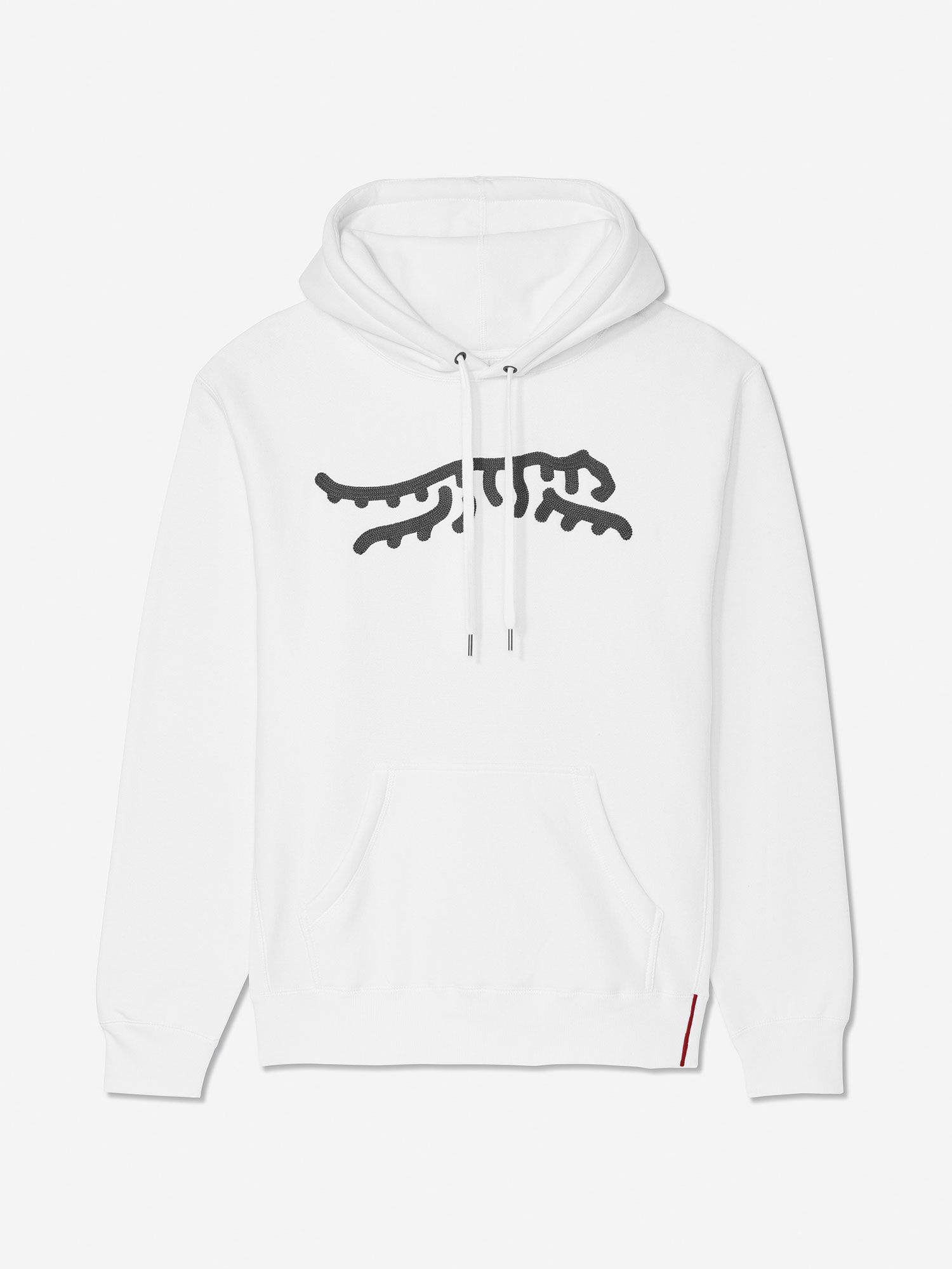 White/Gray               Sun Day Red Luare Chain Stitch Hoodie | 48302-TUHF