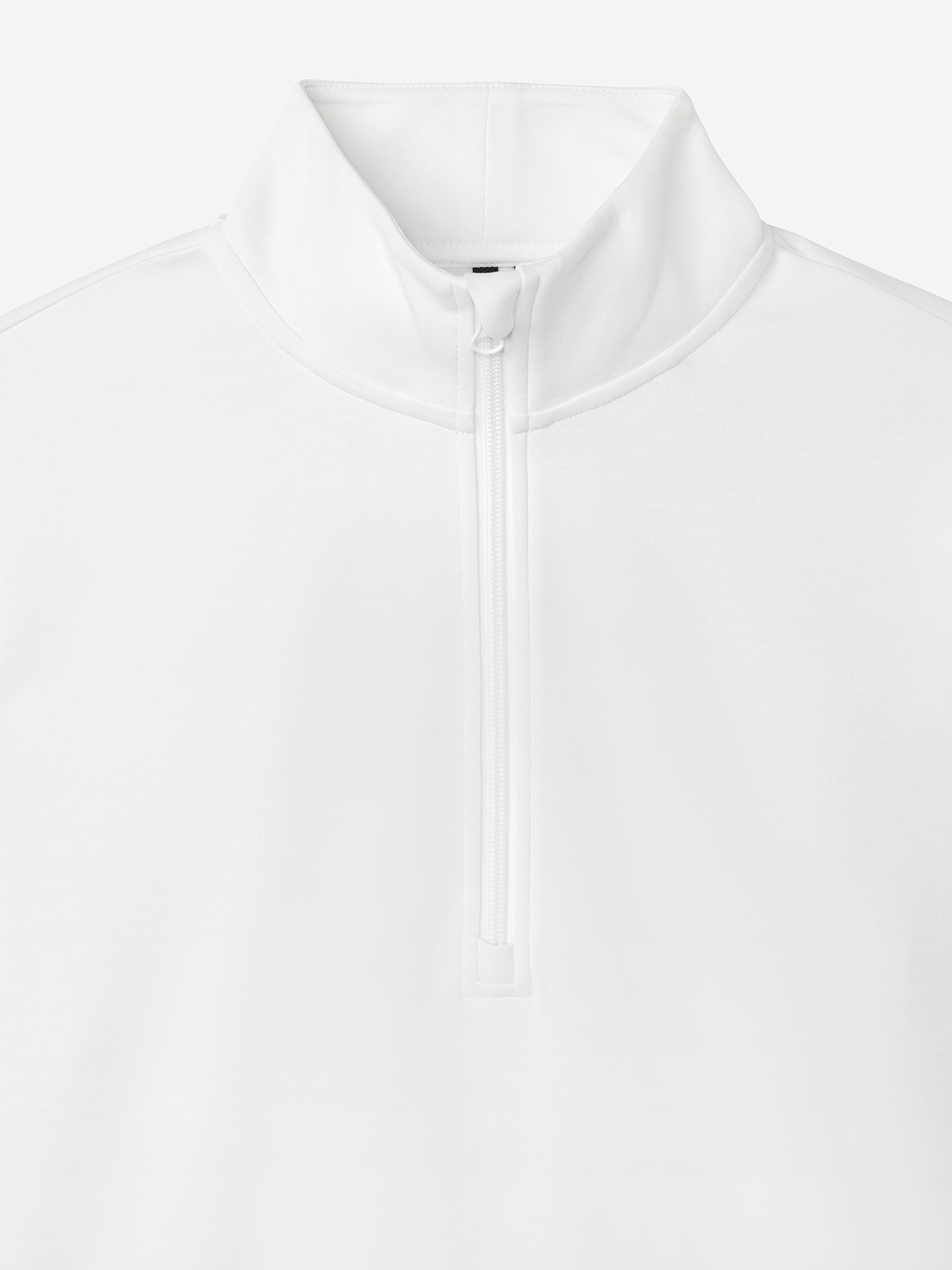 White               Sun Day Red Luxe Lounge Midweight Quarter Zip | 78460-AHLU