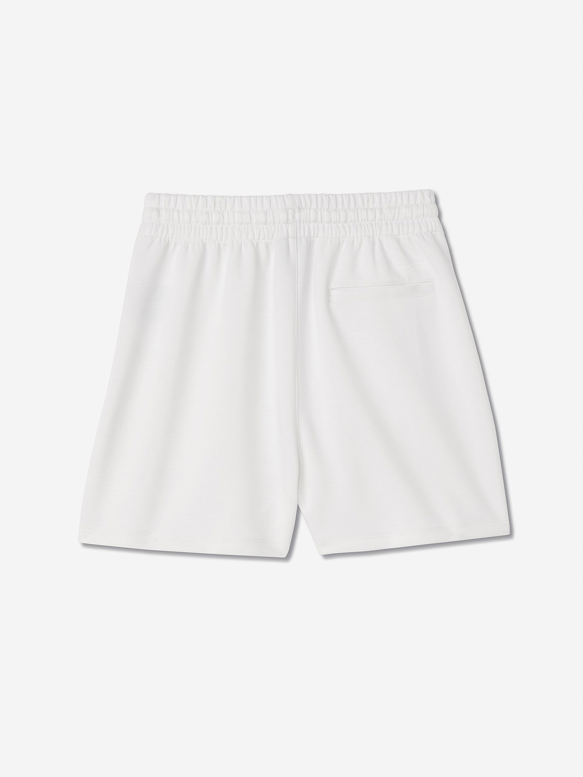 White               Sun Day Red Luxe Lounge Shorts | 67430-WCIM