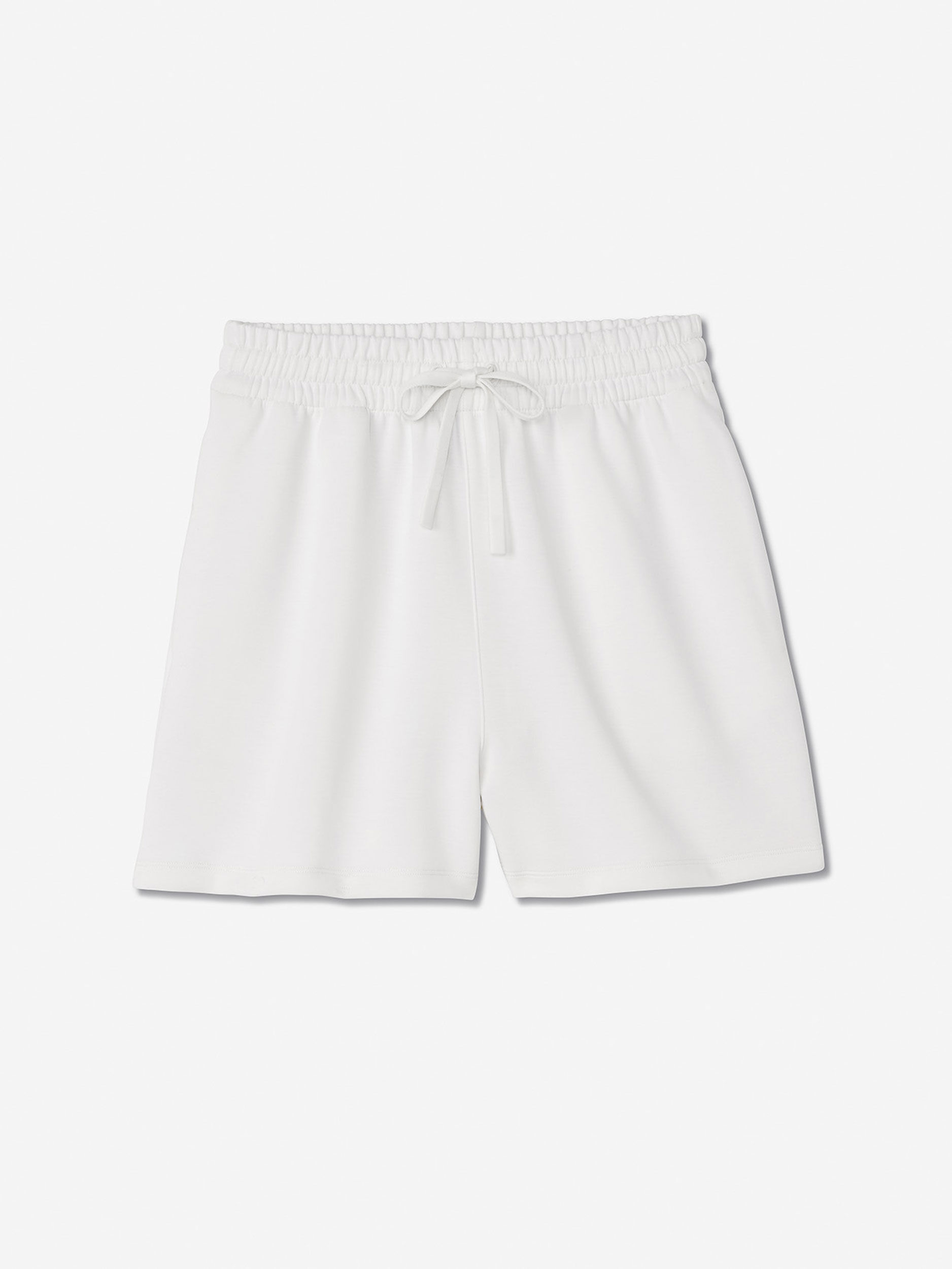 White               Sun Day Red Luxe Lounge Shorts | 67430-WCIM