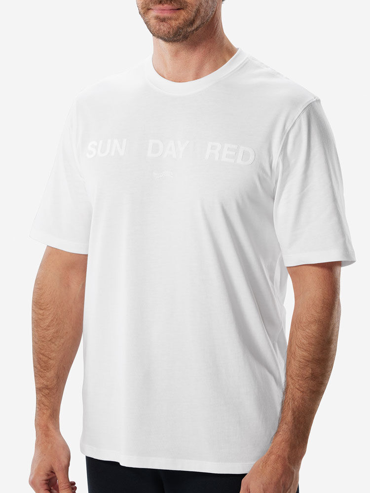 White               Sun Day Red SunDay T-Shirt | 05619-SQOF