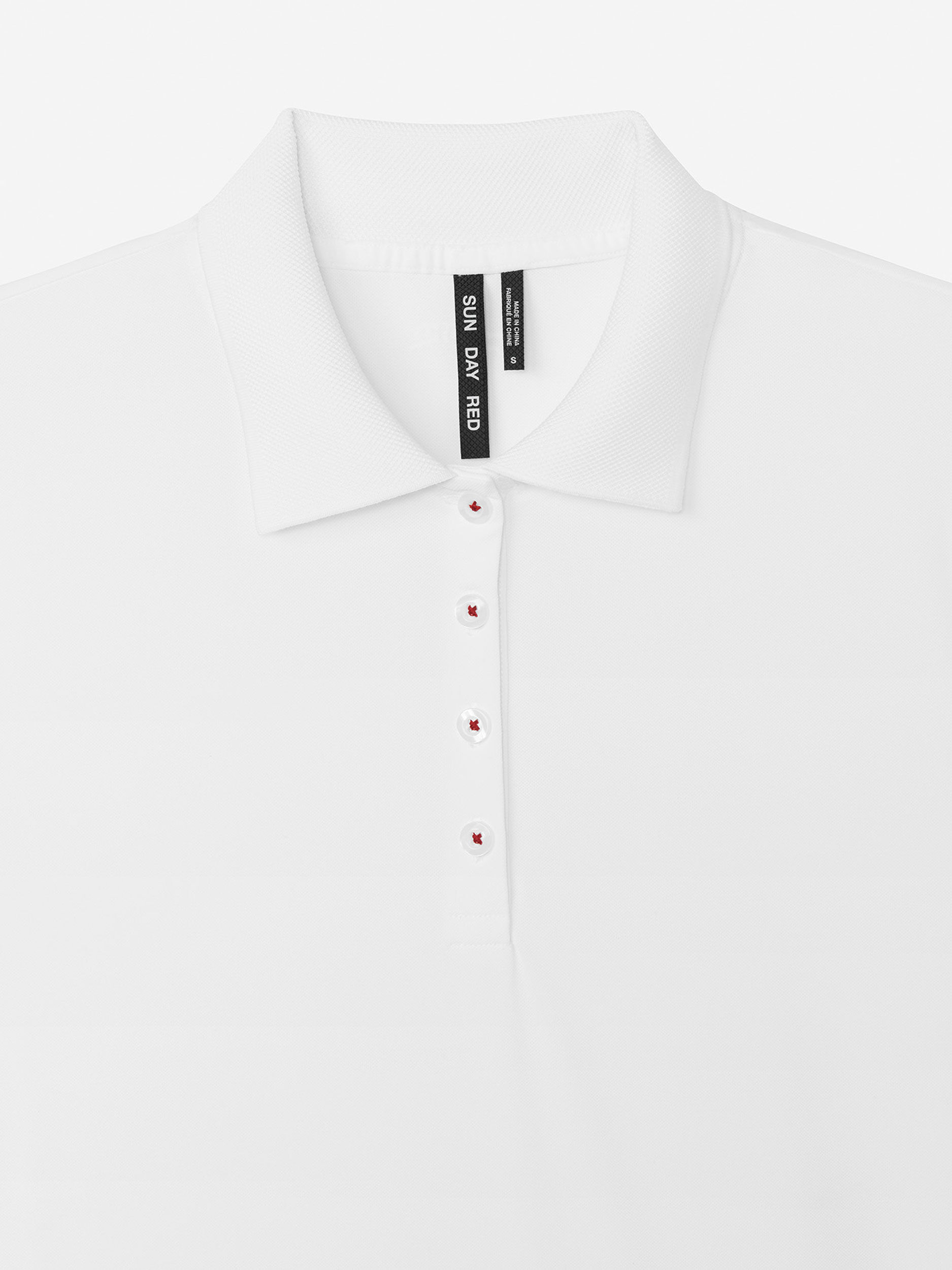 White               Sun Day Red Sunnie PQ Polo | 23498-ZGES