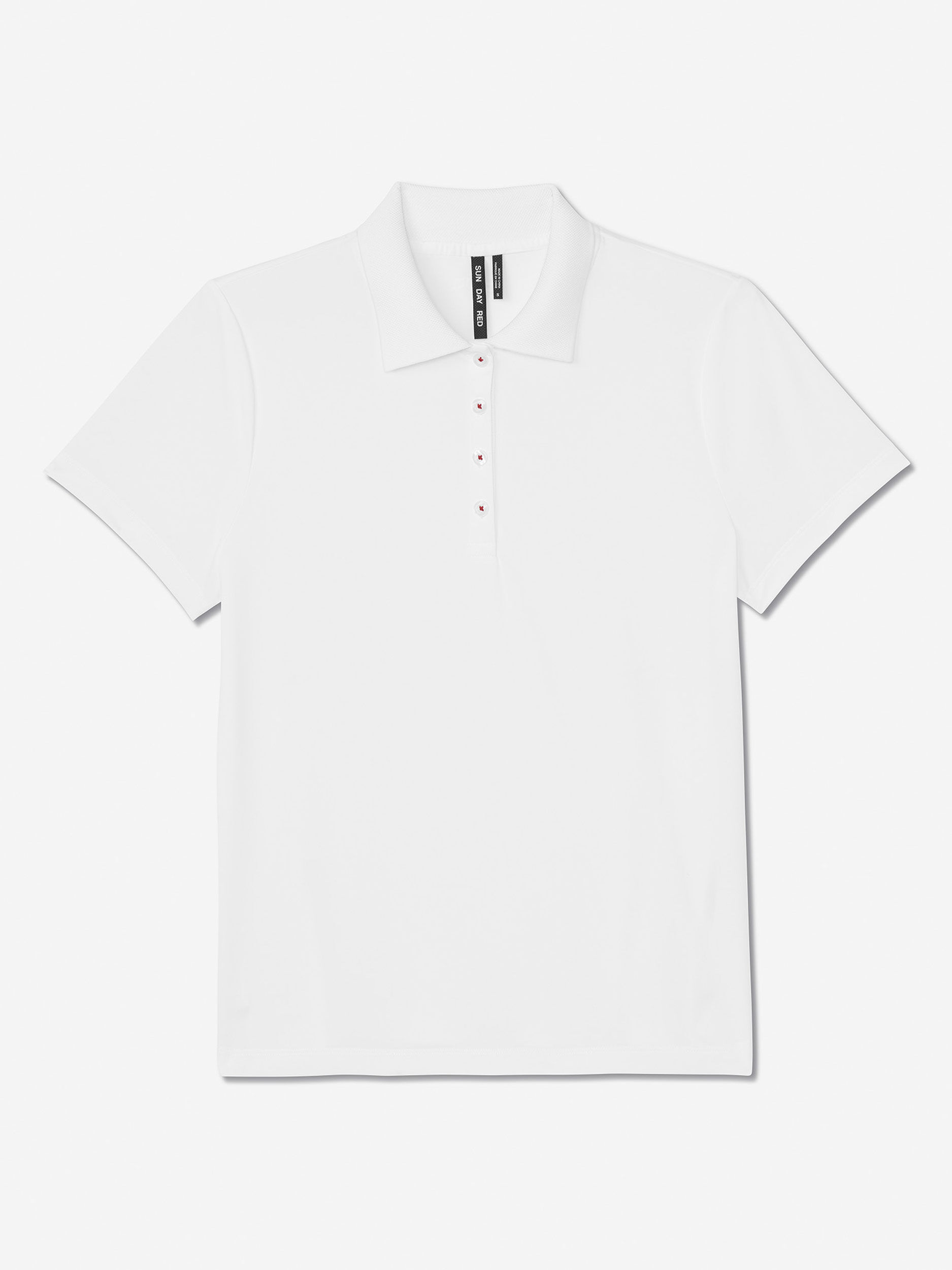 White               Sun Day Red Sunnie PQ Polo | 23498-ZGES